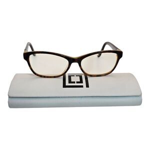 Liz Claiborne Eyeglasses Frames L440 02IK Brown Rectangular 130 FRAMES ONLY!!